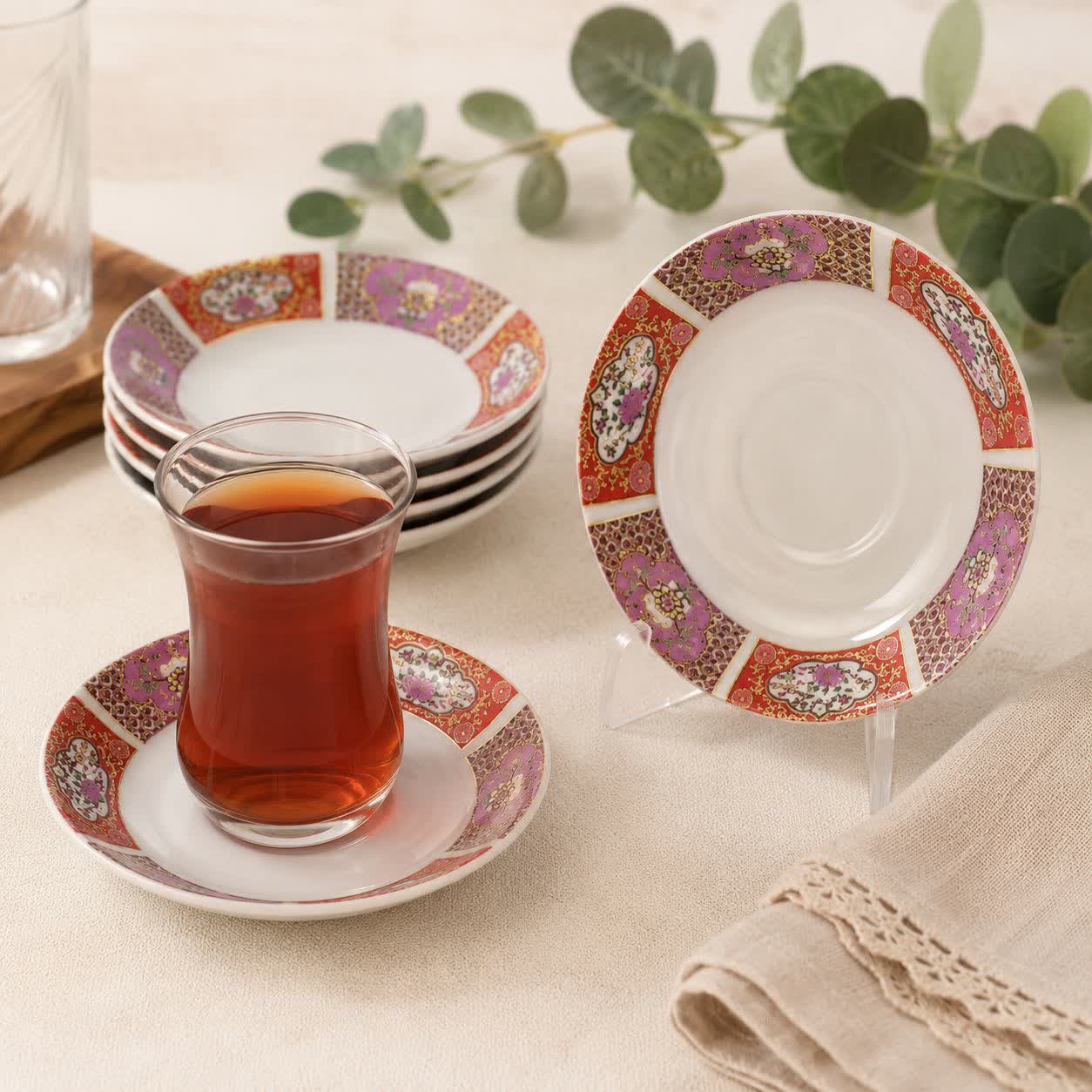 نعلبکی چینی نسترن
