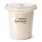 سطل قفلی شفاف 35 لیتری 2005