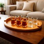 سینی چوب روس بیضی بزرگ