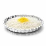 سینی استیل گرد لبه دالبر قطر 25