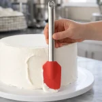 لیسک سیلیکونی دسته استیل