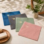 دستمال میکروفایبر بابونه 30*30
