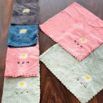 دستمال میکروفایبر بابونه 30*30