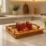 سینی چوبی هیوا